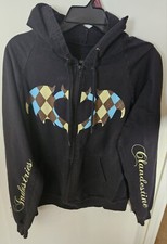 RARE Clandestine Industries Argyle Hoodie Large Pete Wentz Fall Out Boy