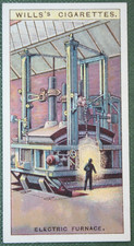 ELECTRIC FURNACE   Vintage 1927 Illustrated Card  JE23