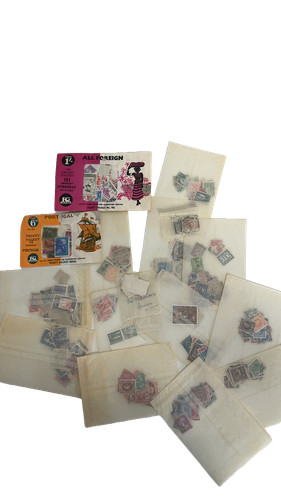 Vintage world stamp - stamp, collection
