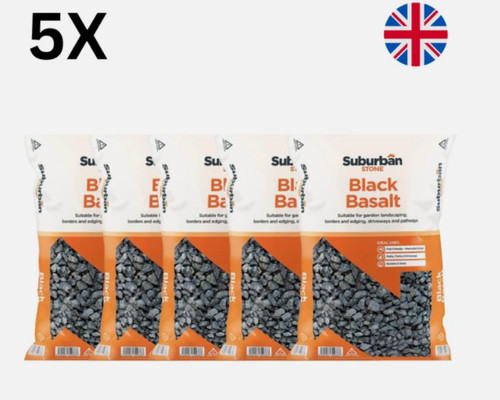 Black basalt decorative - 5, x