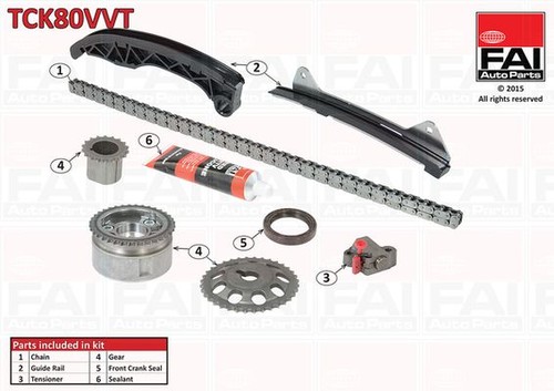 Fai tck80vvt timing chain - fai,