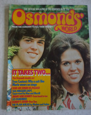 Osmonds World Magazine issue