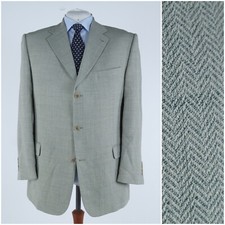 Mens Herringbone Blazer 48R UK