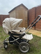 Emmaljunga Mondial De Lux  Stroller/Pushchair White