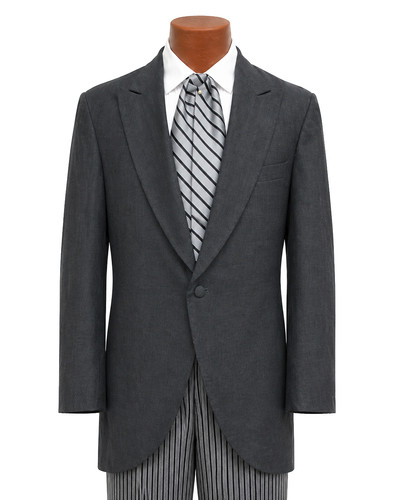 Men gray cutaway - men's,