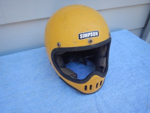 Simpson vintage racing helmet - racing,