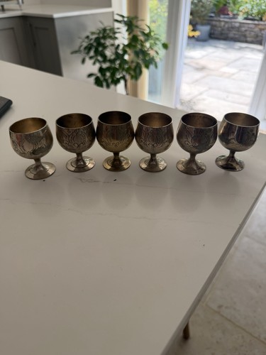 Sterling silver goblets one - sterling,