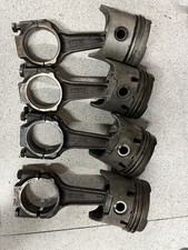 Ford Xflow 1600cc GT XR2 +030” Pistons set of 4 and rods  18649