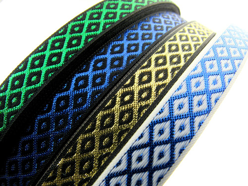 Ribbon lurex woven - woven, edge