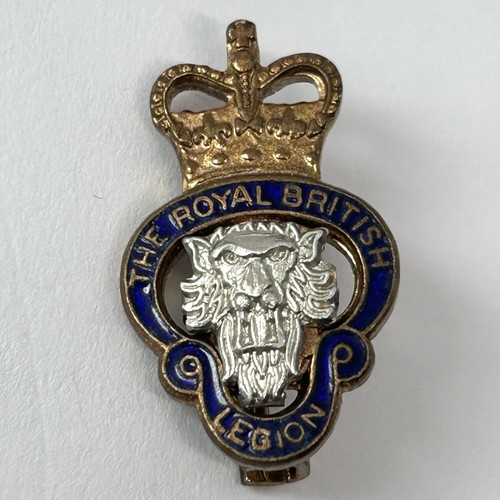 British legion queen crown - british,