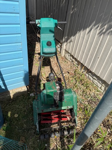 Qualcast petrol lawnmower - lawnmower,