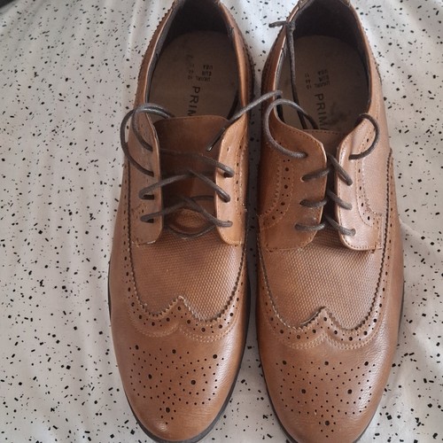 Primark brown brogue lace - brogue, lace-up