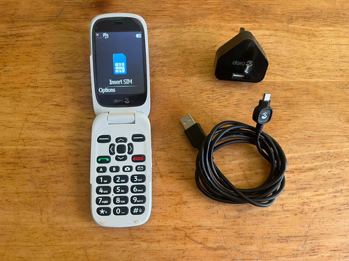 Doro phone easy 6520 - easy, grey