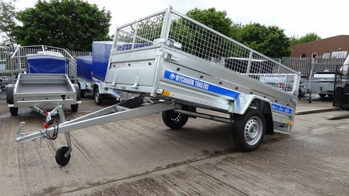 Car cage trailer 7x4 ingle - car,