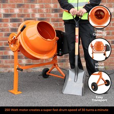 Electric Cement Mixer 70 Litre