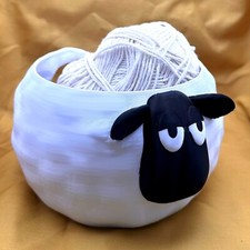 Woolly Sheep Yarn Bowl