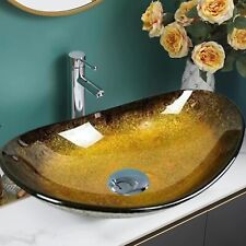 Bathroom Sink Glass Wash Basin