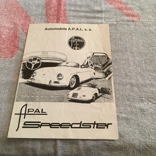 Porsche speedster a - porsche, a.p.a.l
