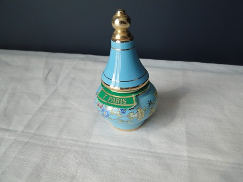 Vintage ceramic perfume balm - ceramic,