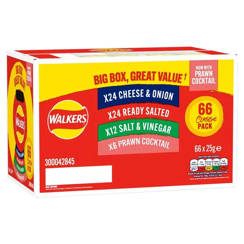 Walkers crisps mix - crisps,
