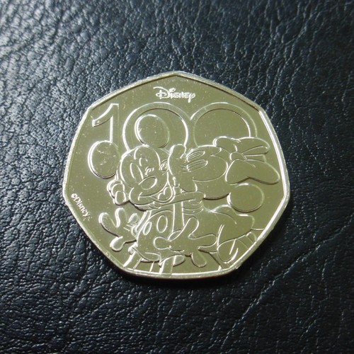 Disney mickey minnie 50p - mickey,