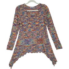 Spacedye Rainbow Sharkbite Hem