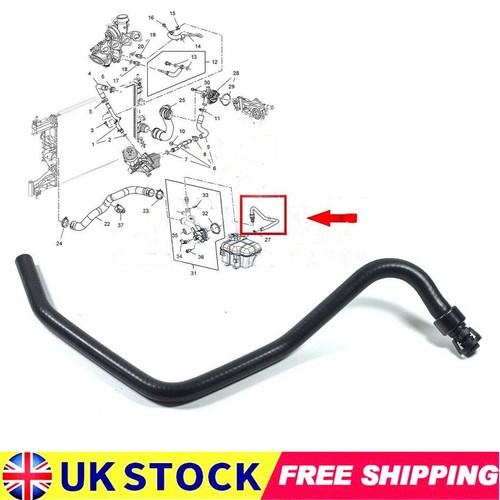 Coolant radiator hose pipe for - pipe,