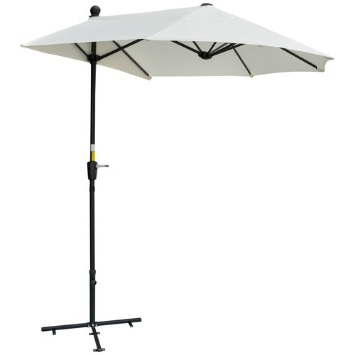 Outsunny half garden - outsunny, 2m