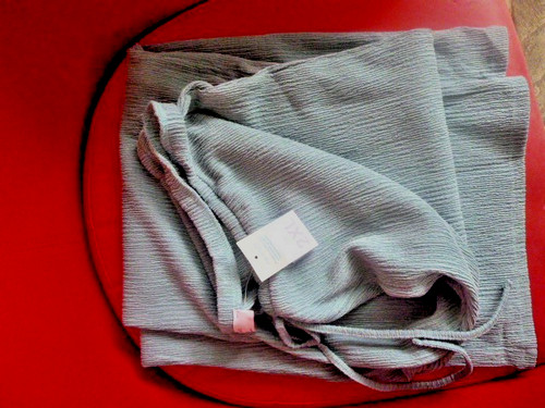 Ladies light blue crinkle - ladies,