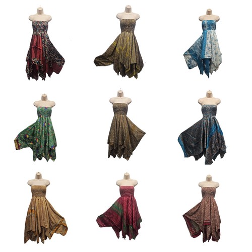 Silk blend dress - blend,
