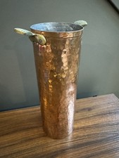 Copper Vessel/vase With Brass