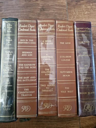Readers digest condensed books - readers,