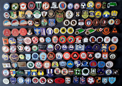Non league football team lapel - non,