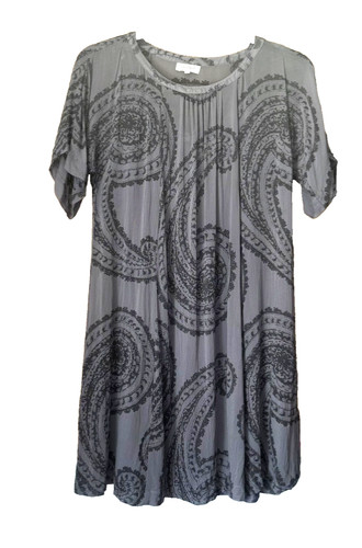Jackpot chiffon grey dress - jackpot,