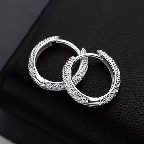 925 sterling silver - silver, twist