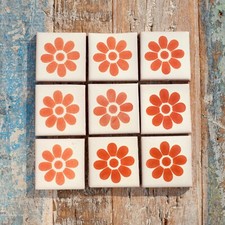 9 x  Ceramic Mexican Tiles