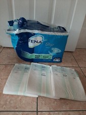 Rare 3 x Tena Super adult nappy. Full plastic backed. Size M. AB/DL. Almost Gone
