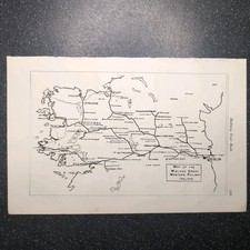 Original 1902 Map of The