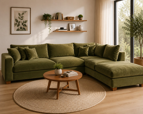 Premium olive green large - premium,