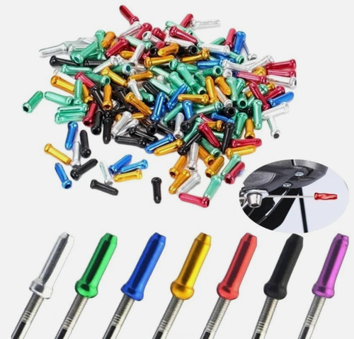 Alloy cable end - alloy, caps