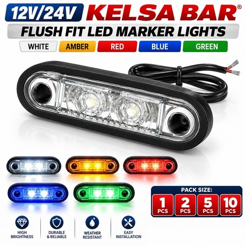 12v 24v kelsa - 12v/24v, flush