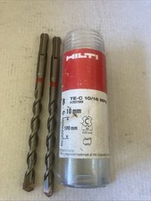 2 x Hilti TE-C 10/16 10mm SDS