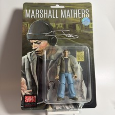 eminem autograph/signed Marshall Mathers action figure
