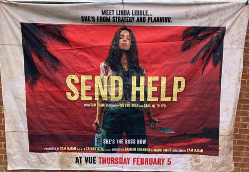 Cinema banner send help - cinema,