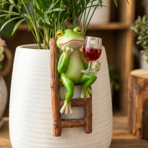 Cute frog flower - flower, hugger