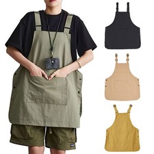 Canvas Apron Multifunctional Canvas Work Apron Woodworking Double Sides