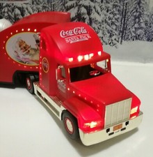 15" MR COCA COLA XMAS truck led lights up tree world window bulbs pifco fair can