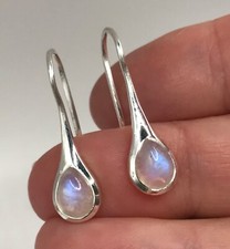 Rainbow moonstone pear drop