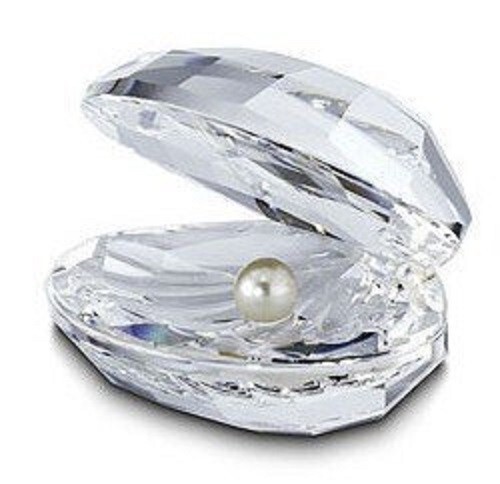 Swarovski crystal shell with - crystal, "shell