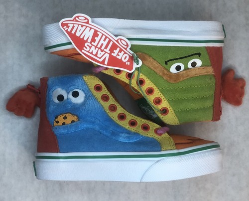 Vans sesame street sk8 - vans, sk8-hi